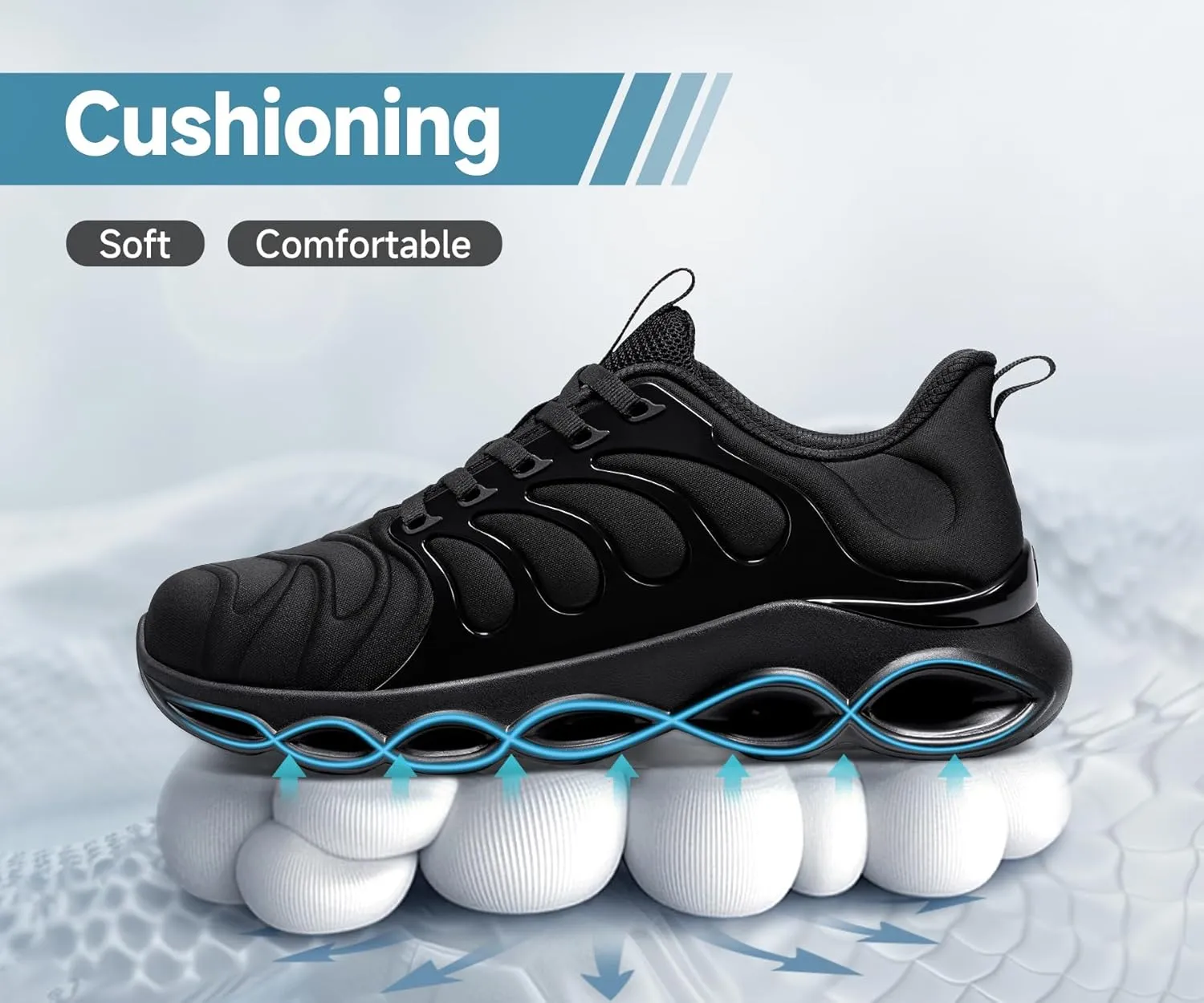 Steel Toe Shoes for Men Comfortable Safety Shoes Work Lightweight Steel Toe Sneakers Breathable Safety Sneakers Industrial Work Footwear