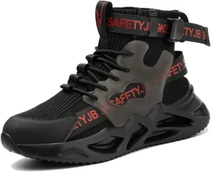 Steel Toe Shoes for Men Women Safety Shoes Work Sneakers Breathable Lightweight Industrial & Construction Shoe