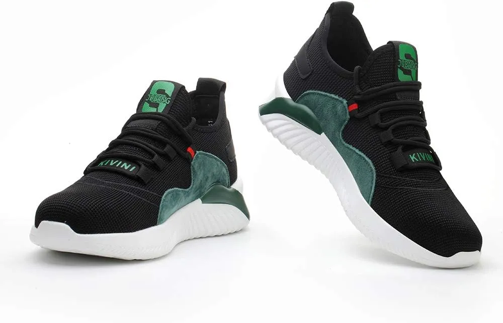 Steel Toe Shoes for Men Women Safety Shoes Work Sneakers Breathable Lightweight Industrial & Construction Shoe