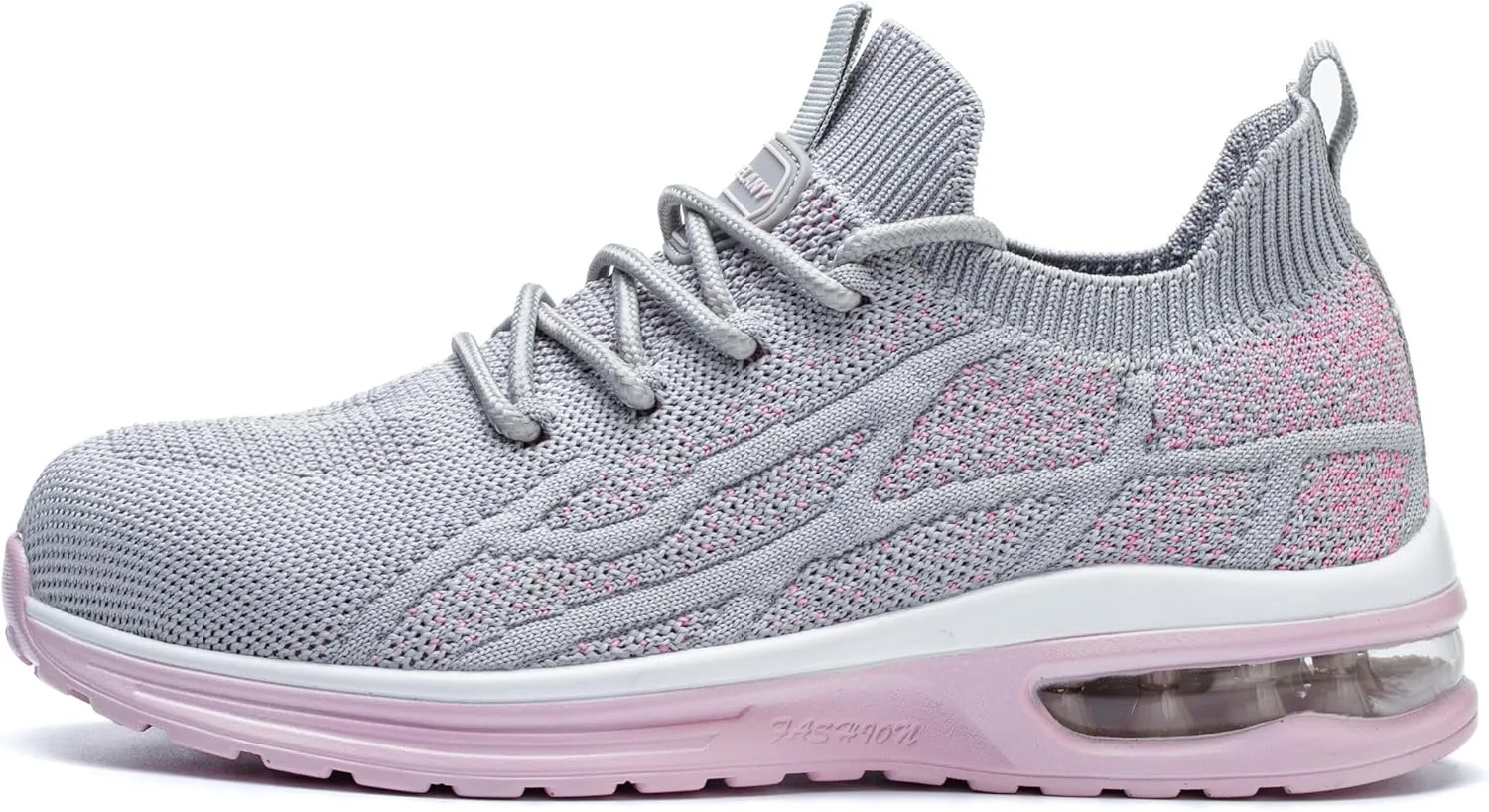 Steel Toe Shoes for Women Breathable Work Safety Sneakers Lightweight Comfortable Tennis Shoe Composite Toe Indestructible Shoes