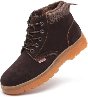 Steel Toe Shoes for Women Lightweight Work Safety Shoes Fashion Breathable Industrial Construction Steel Toe Sneakers