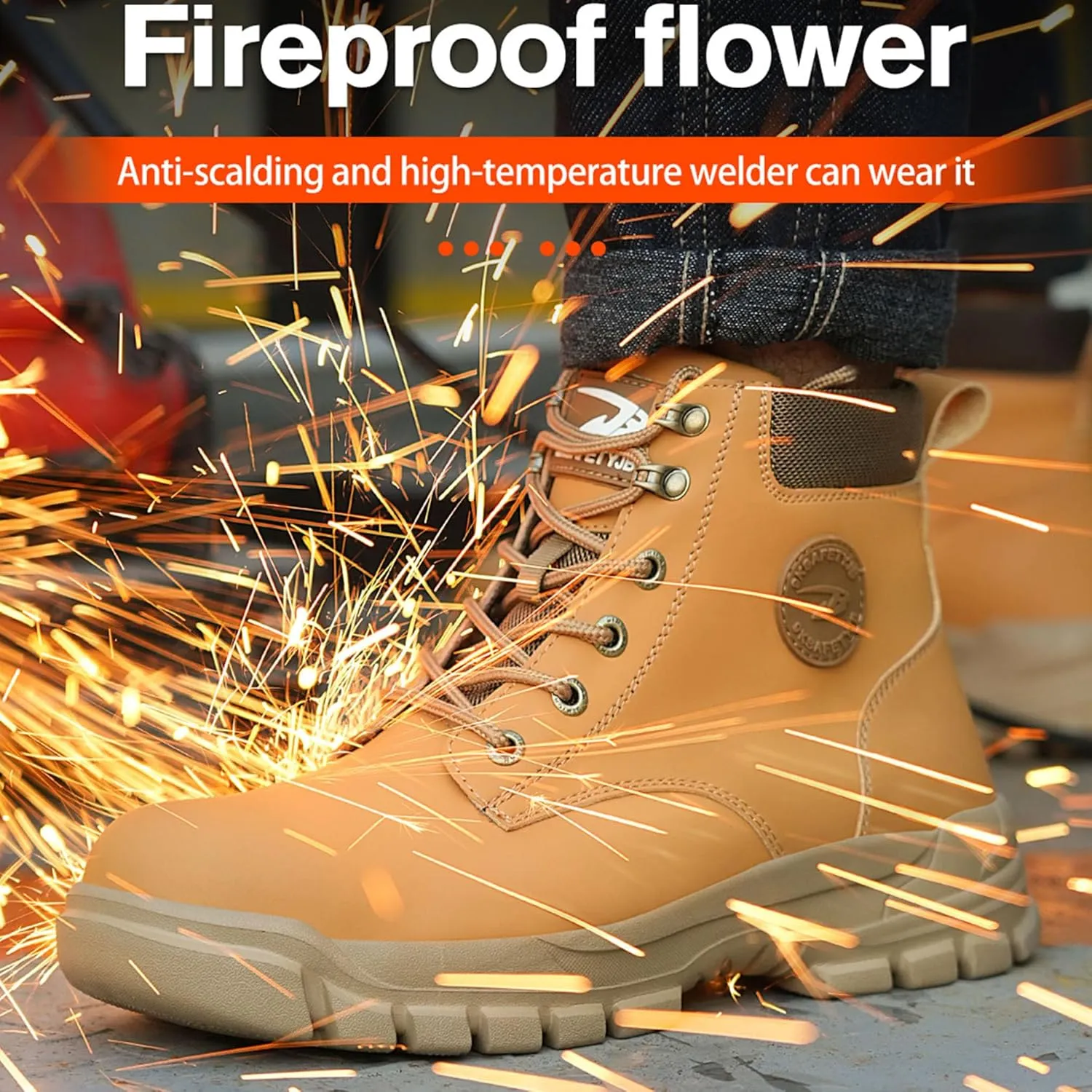 Steel Toe Sneakers for Men Women Lightweight Comfortable Safety Shoes Industrial Construction Shoes Indestructible Work Shoes