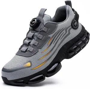 Steel Toe Work Sneakers for Men Women Lightweight Comfortable Industrial & Construction Work Safety Shoes