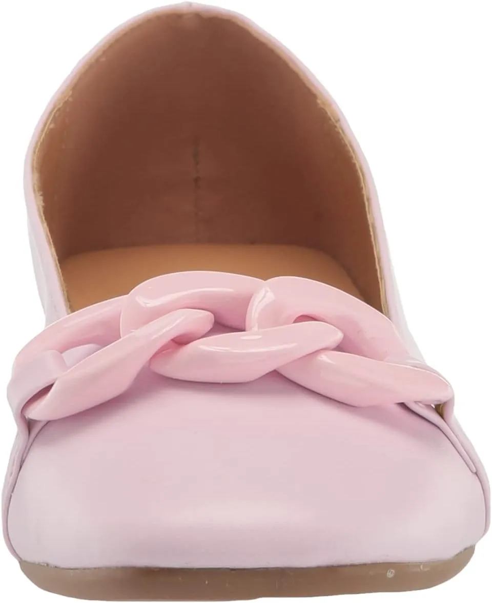 Steve Madden Girl's Chain Ballet Flat