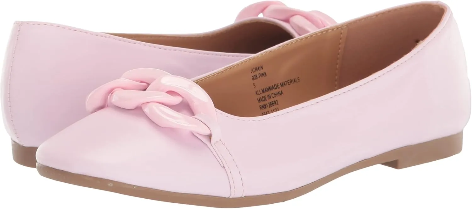 Steve Madden Girl's Chain Ballet Flat