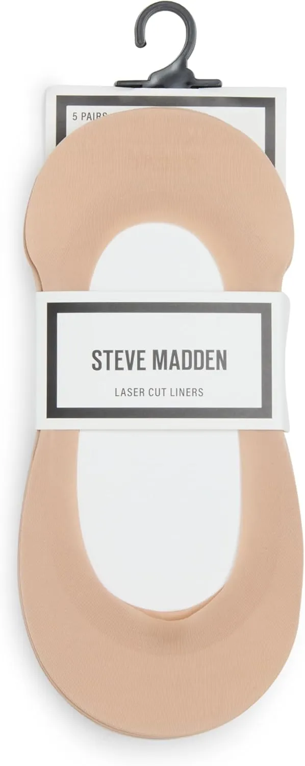 STEVE MADDEN Women's 5pk Laser Cut Liners