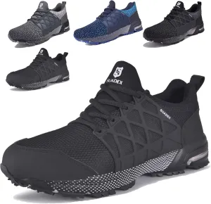 SUADEX Indestructible Steel Toe Shoes Men Women Safety Work Sneakers Comfortable Lightweight