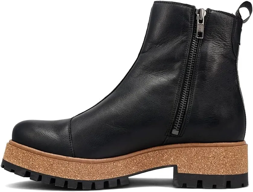 Taos Downtown Women's Boots - Stylish and Classic Design for Everyday Fashion - Easy On-Off Size Zipper - Curves & Pods Removable Footbed with Arch Support