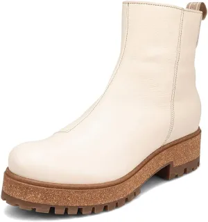 Taos Downtown Women's Boots - Stylish and Classic Design for Everyday Fashion - Easy On-Off Size Zipper - Curves & Pods Removable Footbed with Arch Support