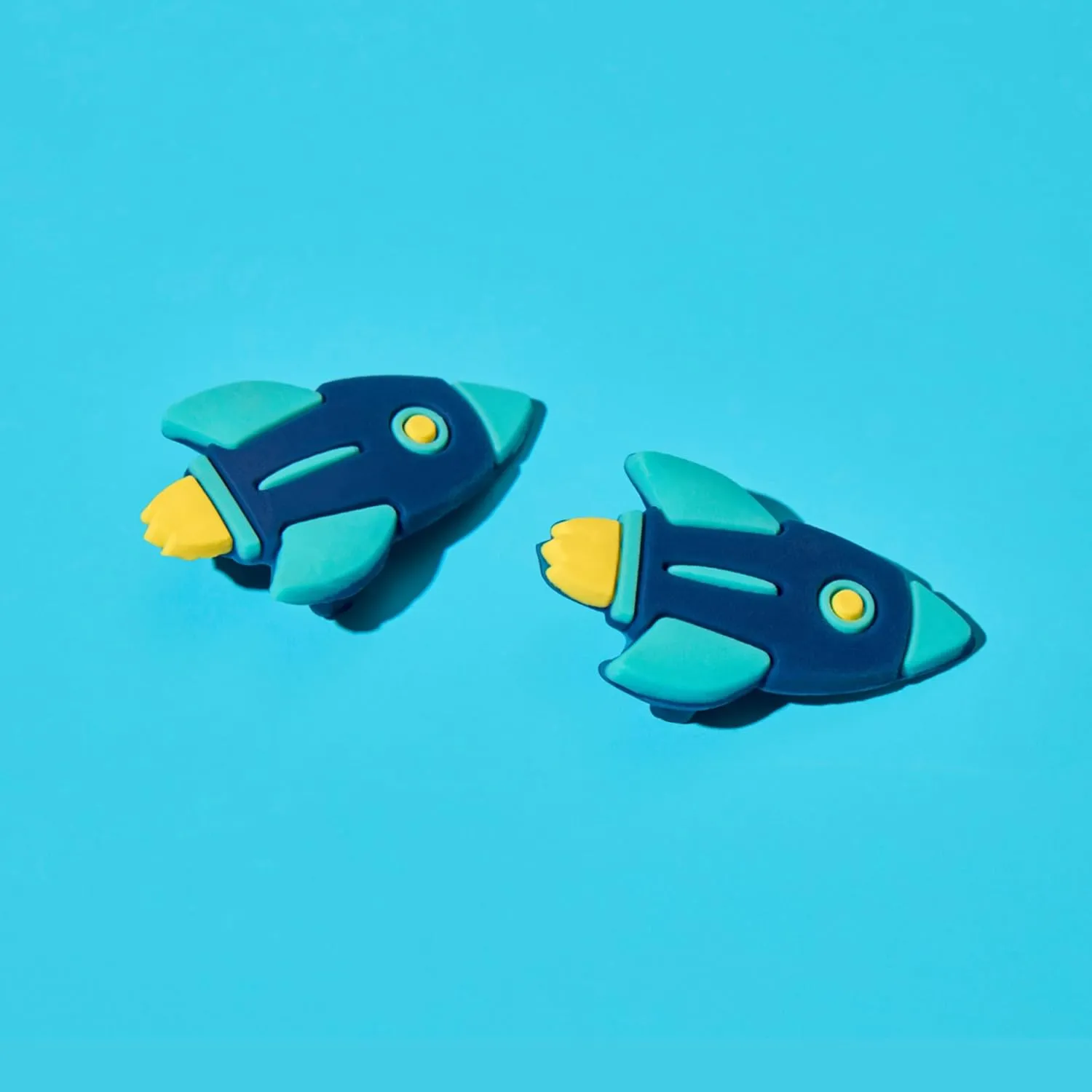 Ten Little Splash Sandal Charms for Kids, 2-Pack Silicone Shoe Charms for Boys and Girls