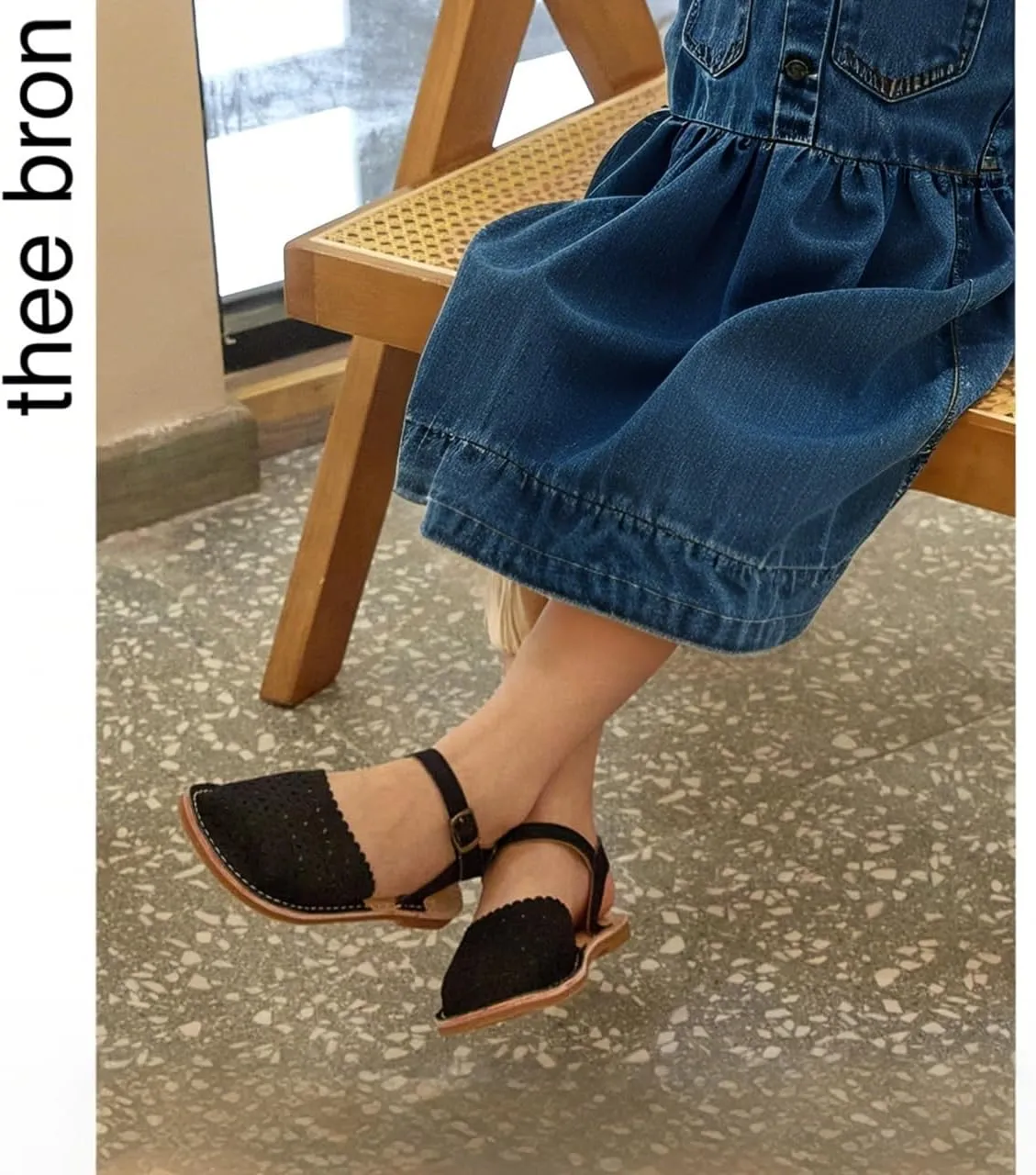 THEE BRON Girls Sandals Toddler Summer Dress Shoes