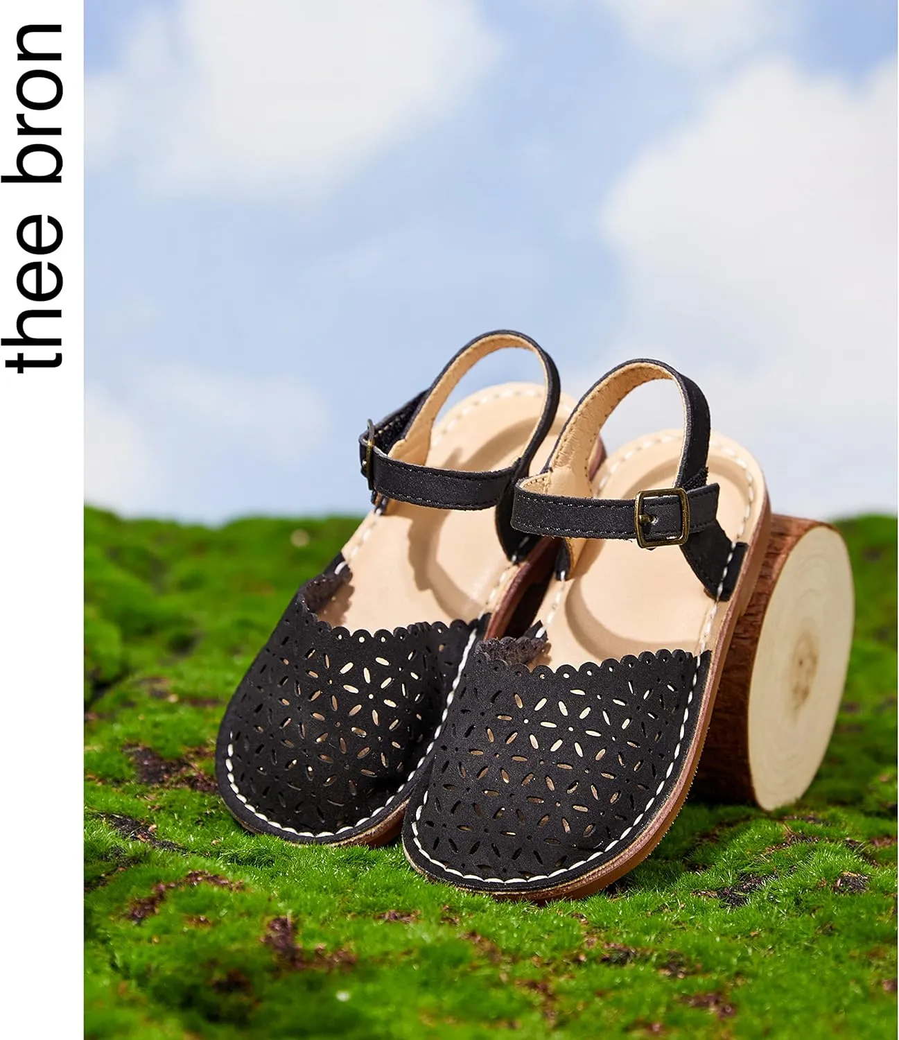 THEE BRON Girls Sandals Toddler Summer Dress Shoes