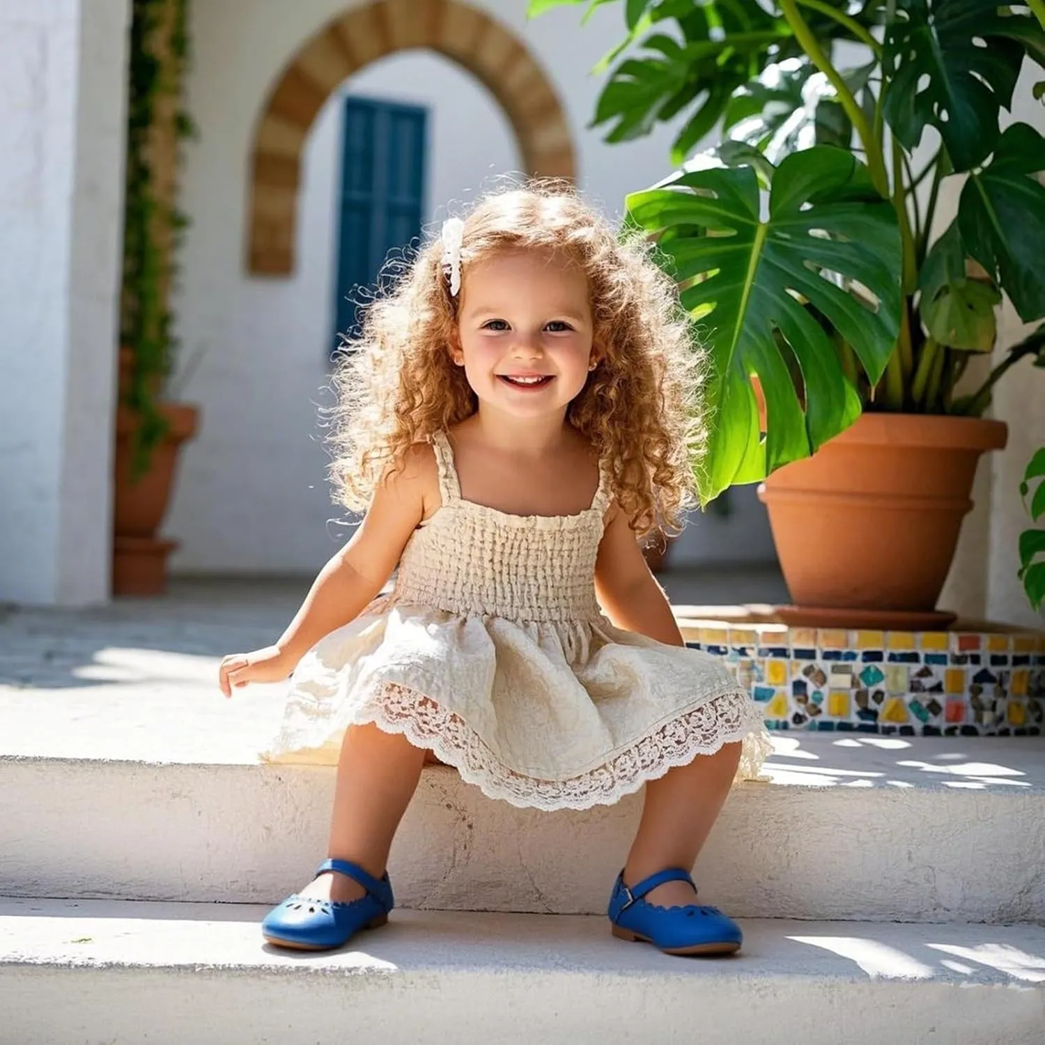 THEE BRON Toddler Mary Janes | Arch Support Leather Princess Shoes | Birthday Party Flats