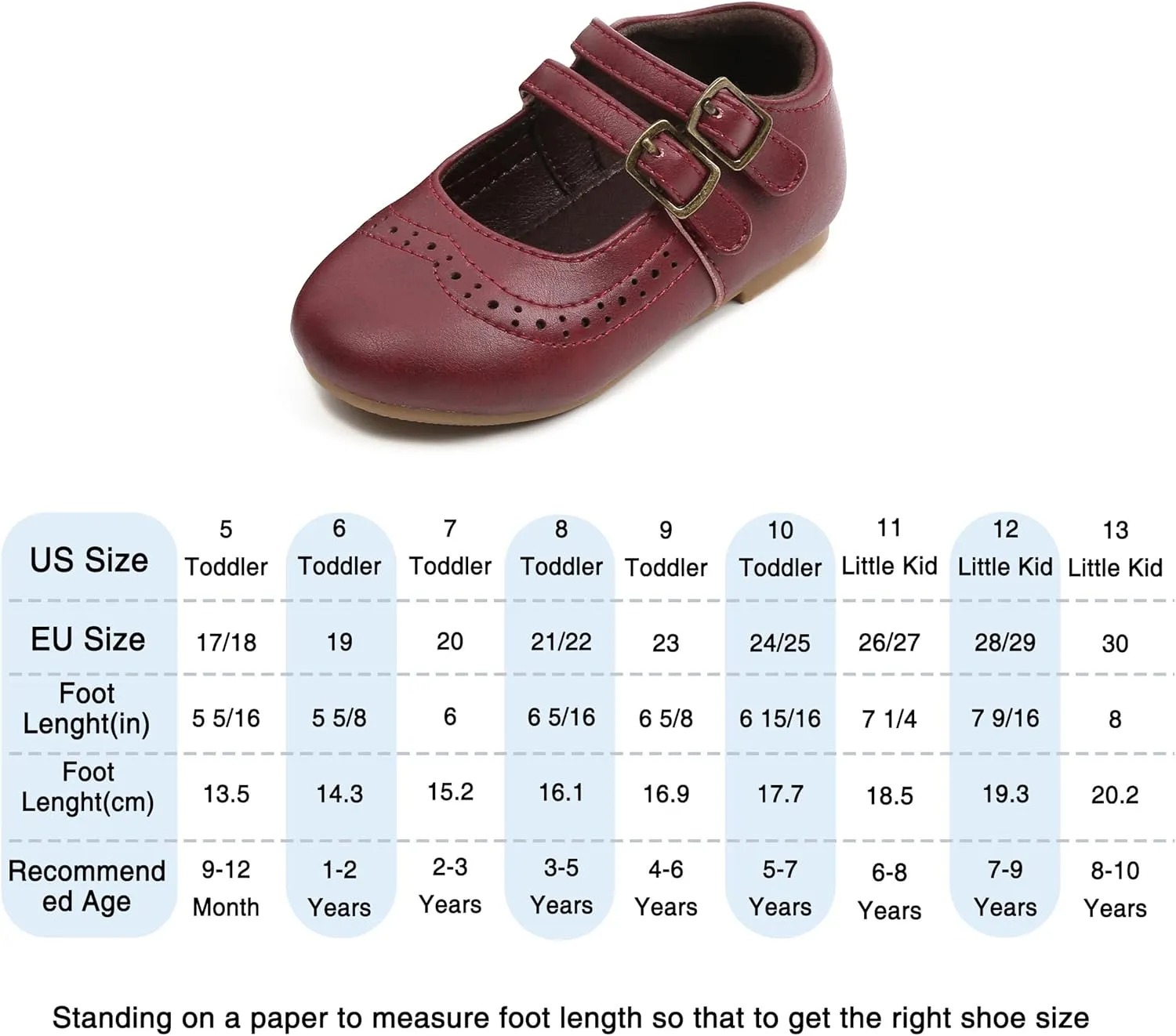 THEE BRON Toddler Mary Janes | Arch Support Leather Princess Shoes | Birthday Party Flats
