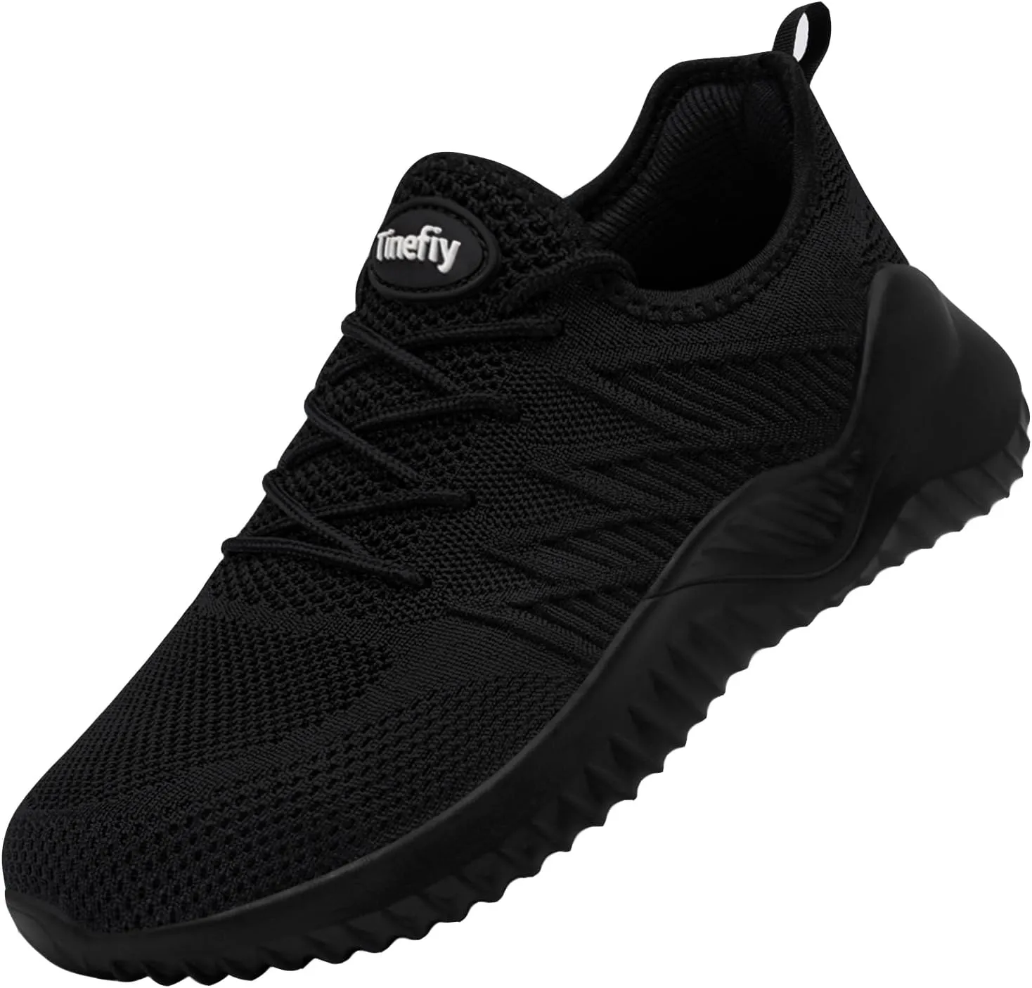 Tinefiy Steel Toe Shoes Men Women Lightweight Air Cushion Safety Sneakers Slip Resistant Work Sneakers Safety Toe Tennis Shoes Indestructible Shoe