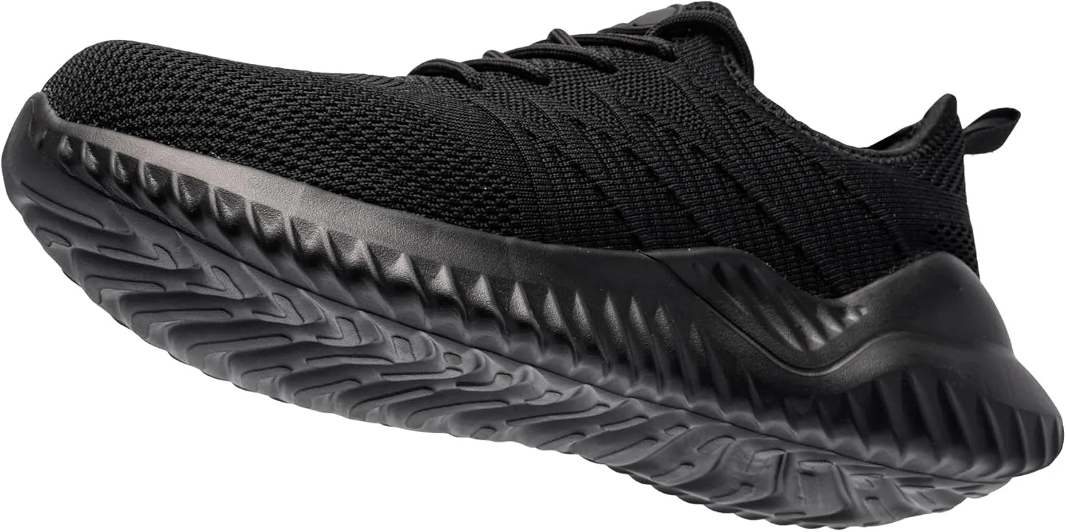 Tinefiy Steel Toe Shoes Men Women Lightweight Air Cushion Safety Sneakers Slip Resistant Work Sneakers Safety Toe Tennis Shoes Indestructible Shoe