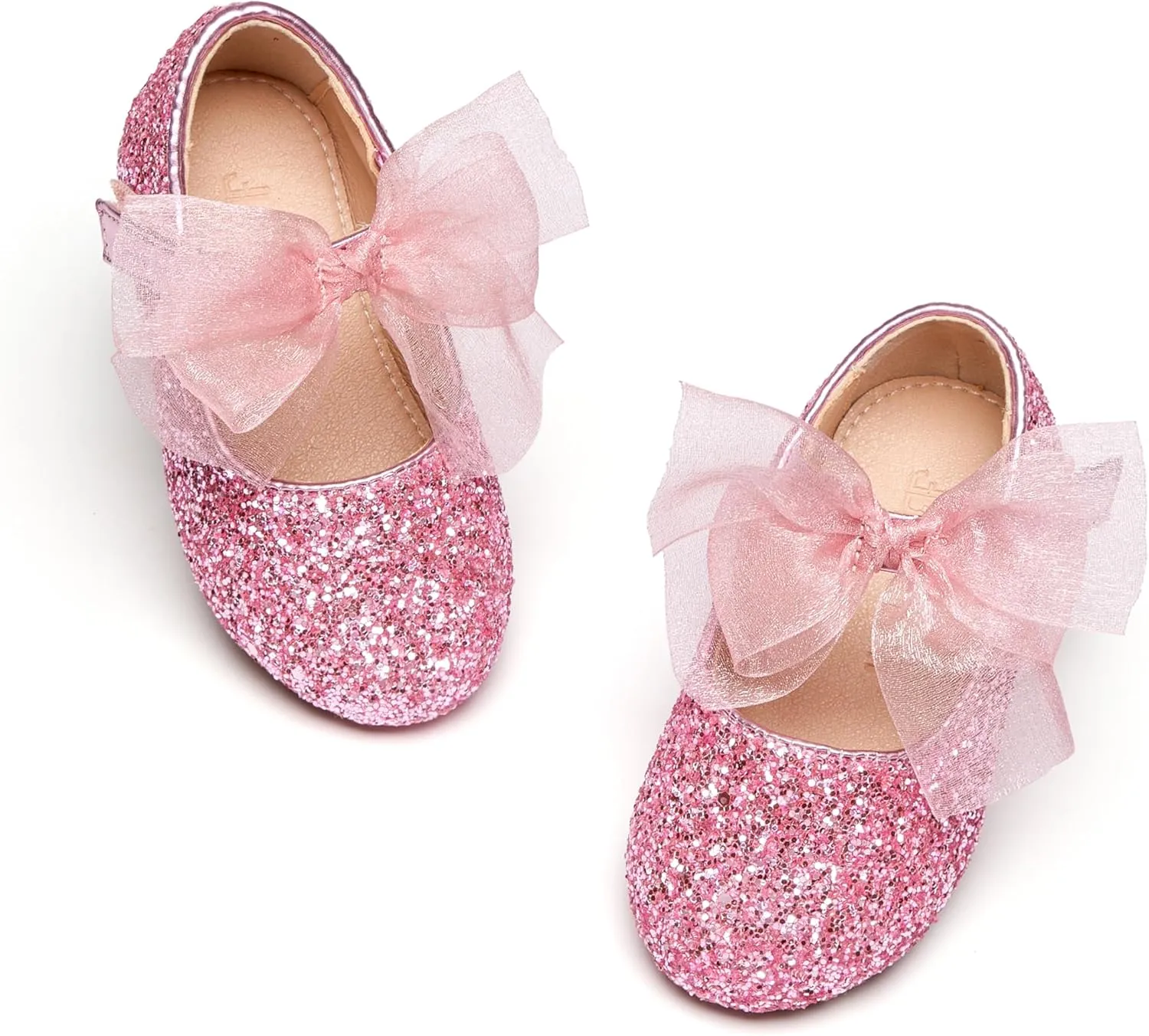 Toddler Ballet Flats for Girls - Princess Party Shoes Wedding & Dress