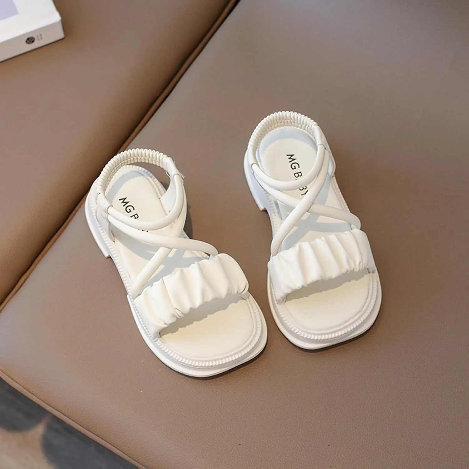 Toddler Little Girls Sandals Summer Dress Shoes for Girl Open Toe Outdoor Flats Shoe