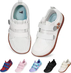 Toddler Shoes Boys Girls, Kids Wide Toe Box Barefoot Shoes Breathable Lightweight Zero Drop Non-Slip Tennis Sneakers for Toddler/Little Kid/Big Kid