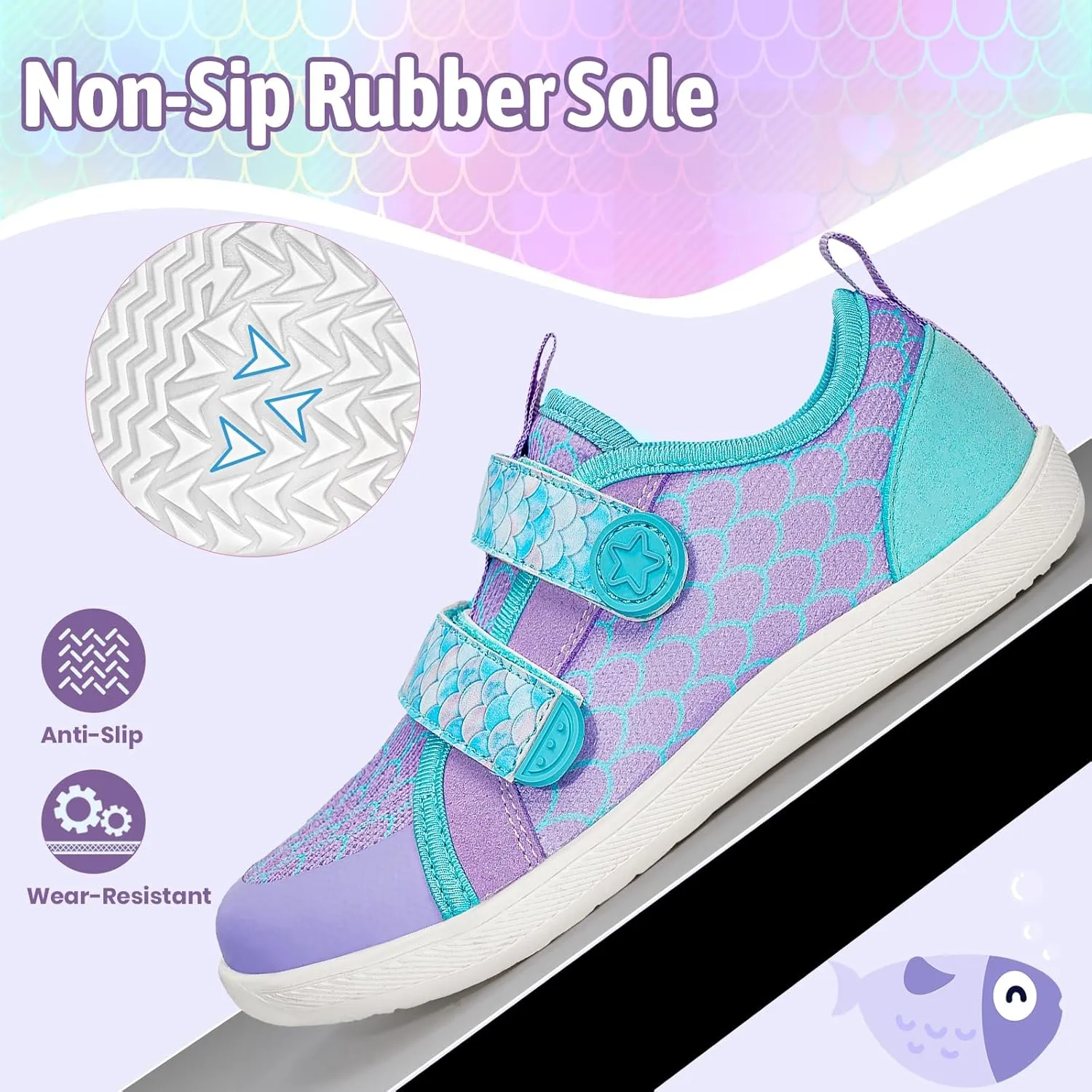 Toddler Shoes Boys Girls, Kids Wide Toe Box Barefoot Shoes Breathable Lightweight Zero Drop Non-Slip Tennis Sneakers for Toddler/Little Kid/Big Kid