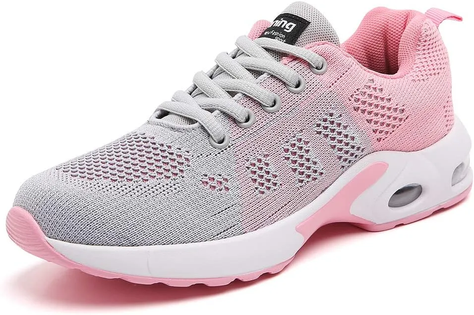 TSIODFO Women Running Shoes Gym Jogging Walking Sneakers