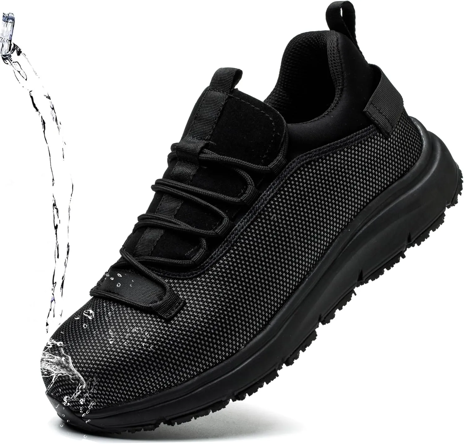 ulogu Steel Toe Shoes for Men Women丨Waterproof Lightweight Roofing Shoe丨Safety Industrial Work Sneakers