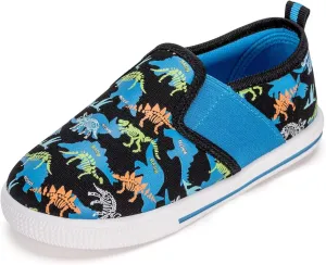 Unisex Slip-On Sneakers Kids Sports Shoes Toddler Casual Lightweight Tennis Shoes for Girls Boys