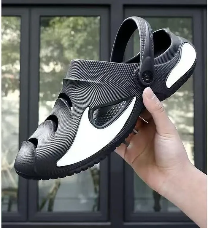 Unisex Sport Clogs, Lightweight Comfort Sandals with Ventilation Holes,