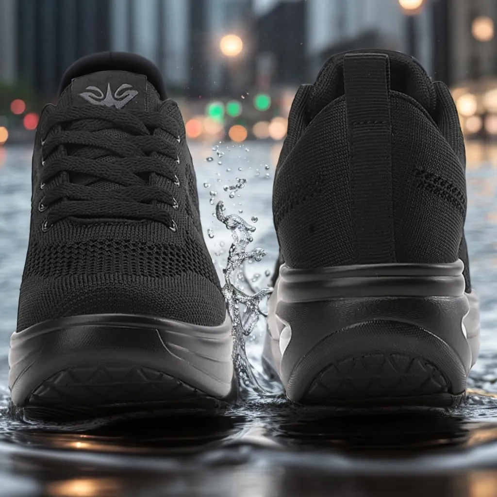 Walking Shoes for Women Air Cushion Nurse Slip Resistant Work Sock Sneakers Food Service Platform Comfortable Weight Light