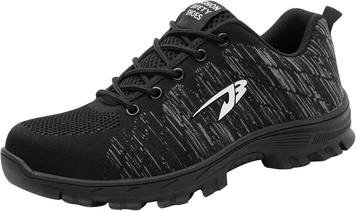 Wide Steel Toe for Women Cushion Safety Shoes,Resistant Puncture Proof Safety Shoes Breathable Indestructible Construction Industrial Sneakers,