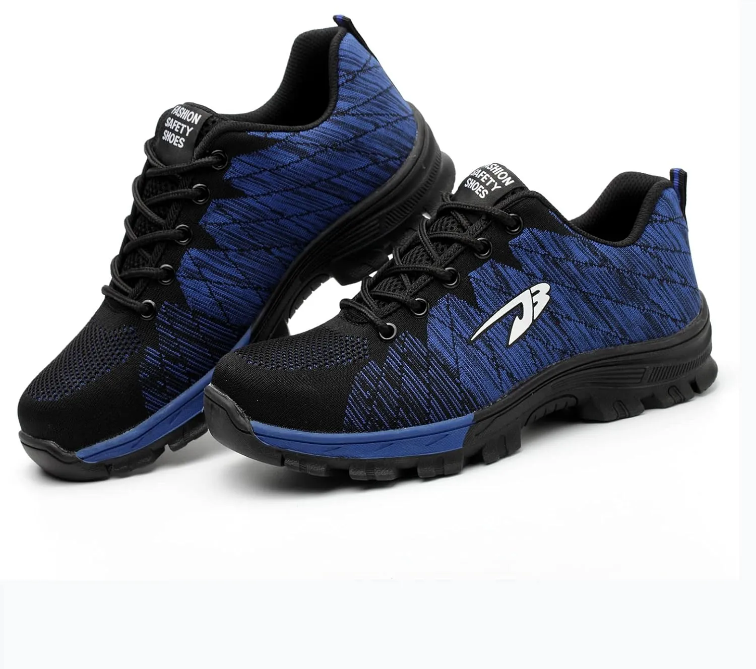 Wide Steel Toe for Women Cushion Safety Shoes,Resistant Puncture Proof Safety Shoes Breathable Indestructible Construction Industrial Sneakers,