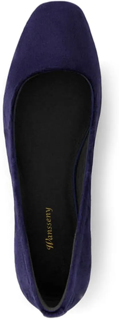Women Classic Round Toe Slip on Comfortable Flats Soft Insole Casual Walking Daily Commuting Shoes Size 4-16 US