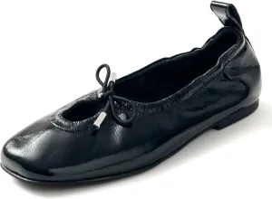 Womens Bow Ballet Flats Cute Square Toe Lace Up Bow Mary Jane Flats Slip On Casual Mary Ballerina Shoes