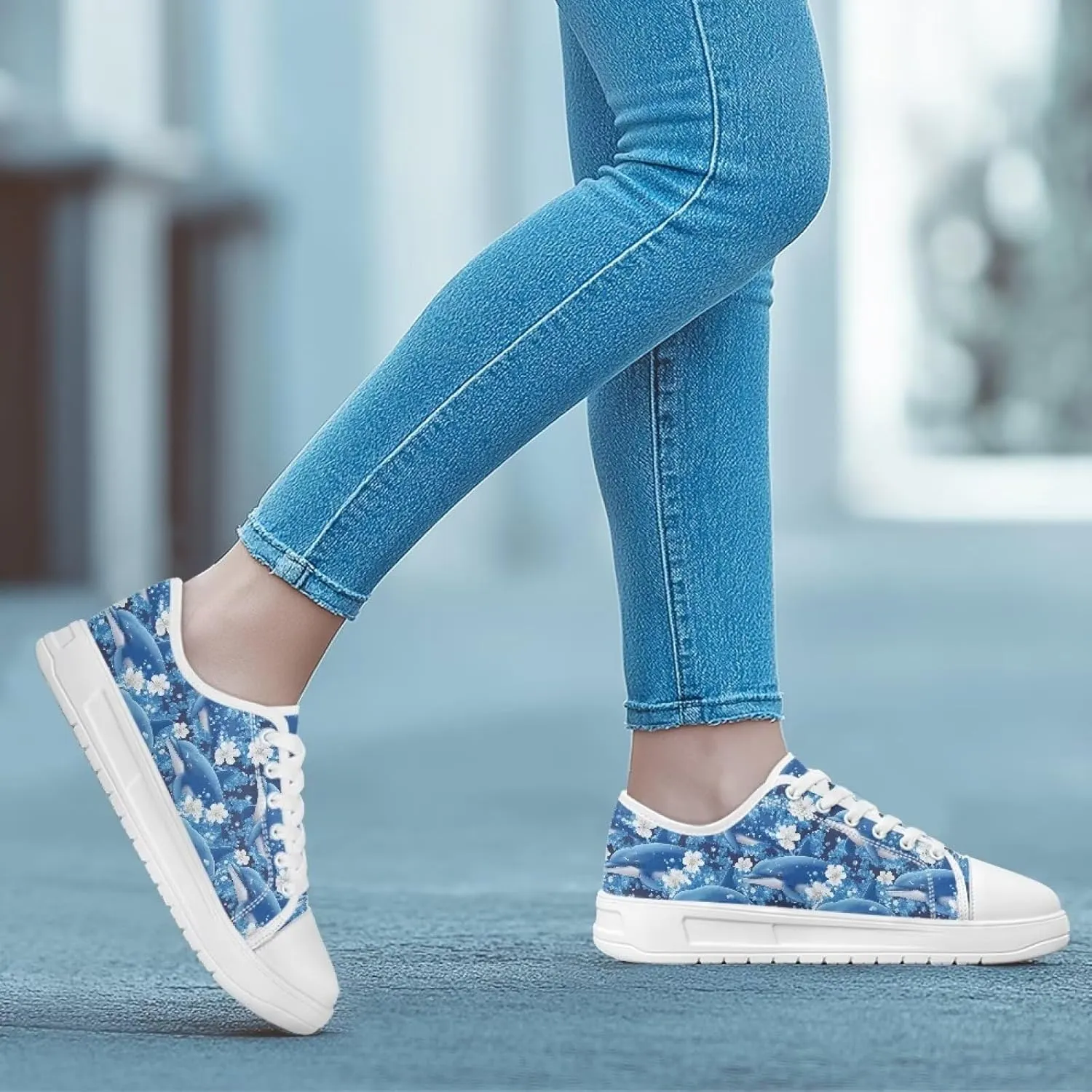 Women's Casual Fashion Canvas Sneakers Hand Free Low-Top Sneakers Lightweight Slip-On Loafers Walking Driving Shoes