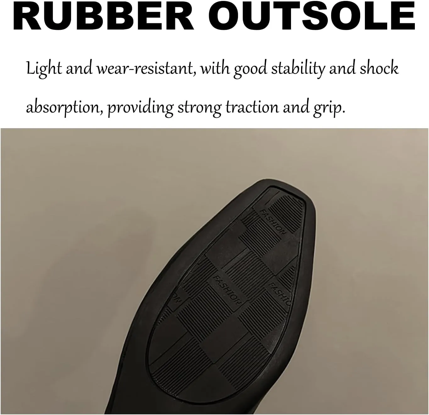 Women's Classic Leather Square Toe Flat Mary Jane Shoes Fashion Slip On Buckle Casual Ballet Shoes Comfortable Closed Toe Office Work Dress Shoes