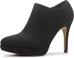 Women's Platform Booties Stiletto Ankle Boots High Heel Booties Winter Dress Shoes