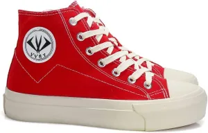 YAXE Unisex’s High Top Original Classic Skate Canvas Shoes